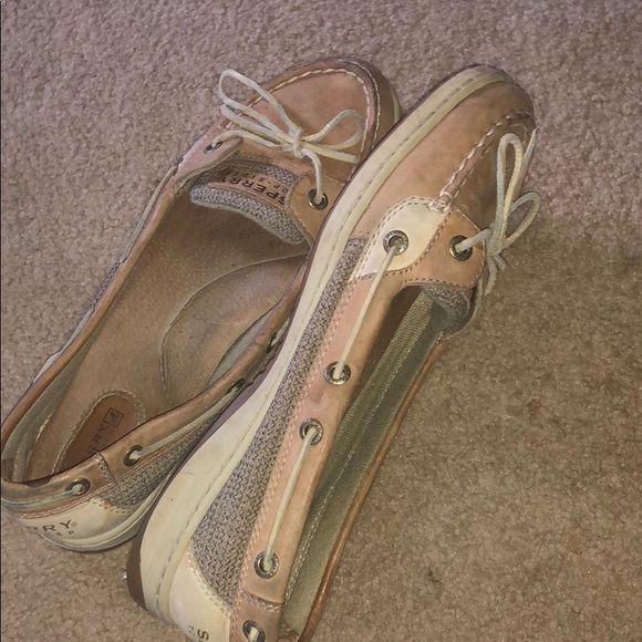 Sperry angelfish gently worn boat shoes 8.5 Women - Picture 5 of 8